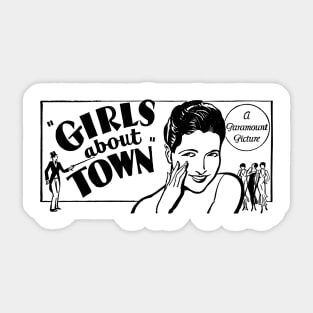 GIRLS ABOUT TOWN Sticker